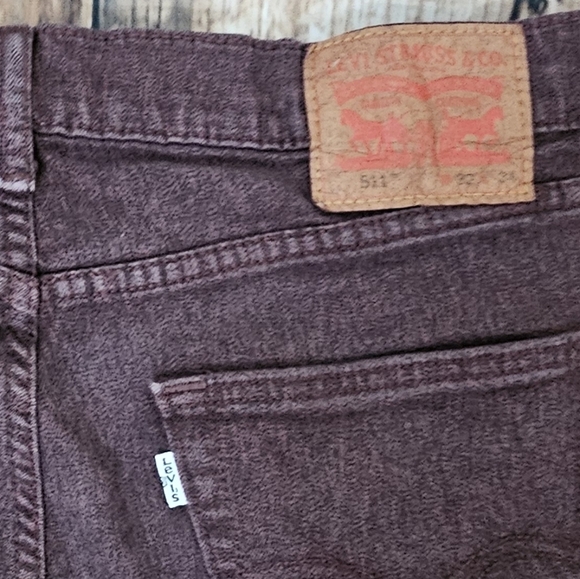 Levi's Strauss Men's 511 Jean's Slim Fit Rusty Stone Wash Color 32x33 - Picture 7 of 12